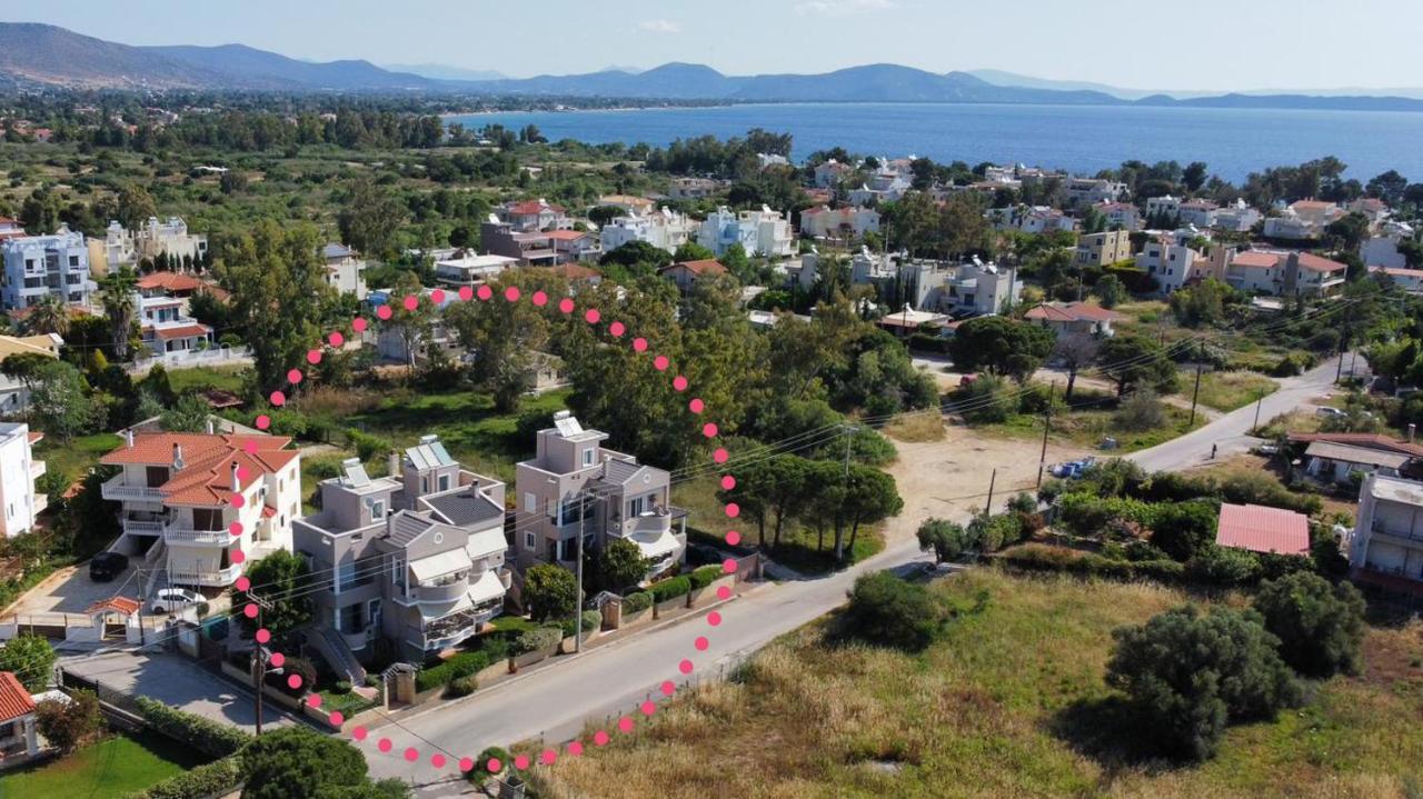 Helios: Charming Beach Home Next To Crystal Waters Νέα Μάκρη Εξωτερικό φωτογραφία